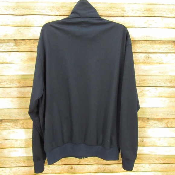 Adidas Navy/White Front Zip Jacket XL - Picture 8 of 15